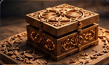 جعبه و هدیه چوبی ساختهشده با CNC